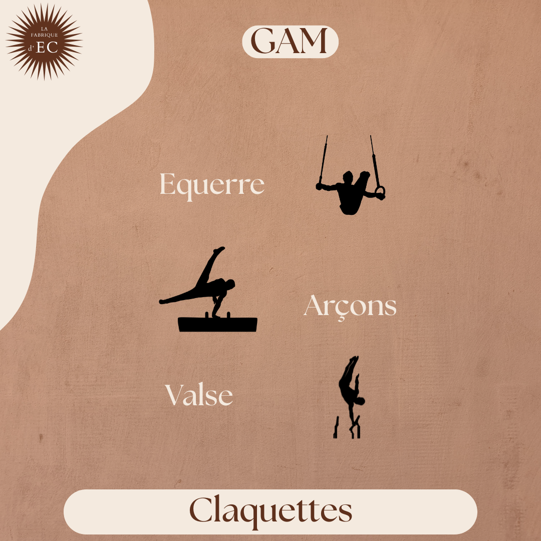 Claquettes pour Gymnastes