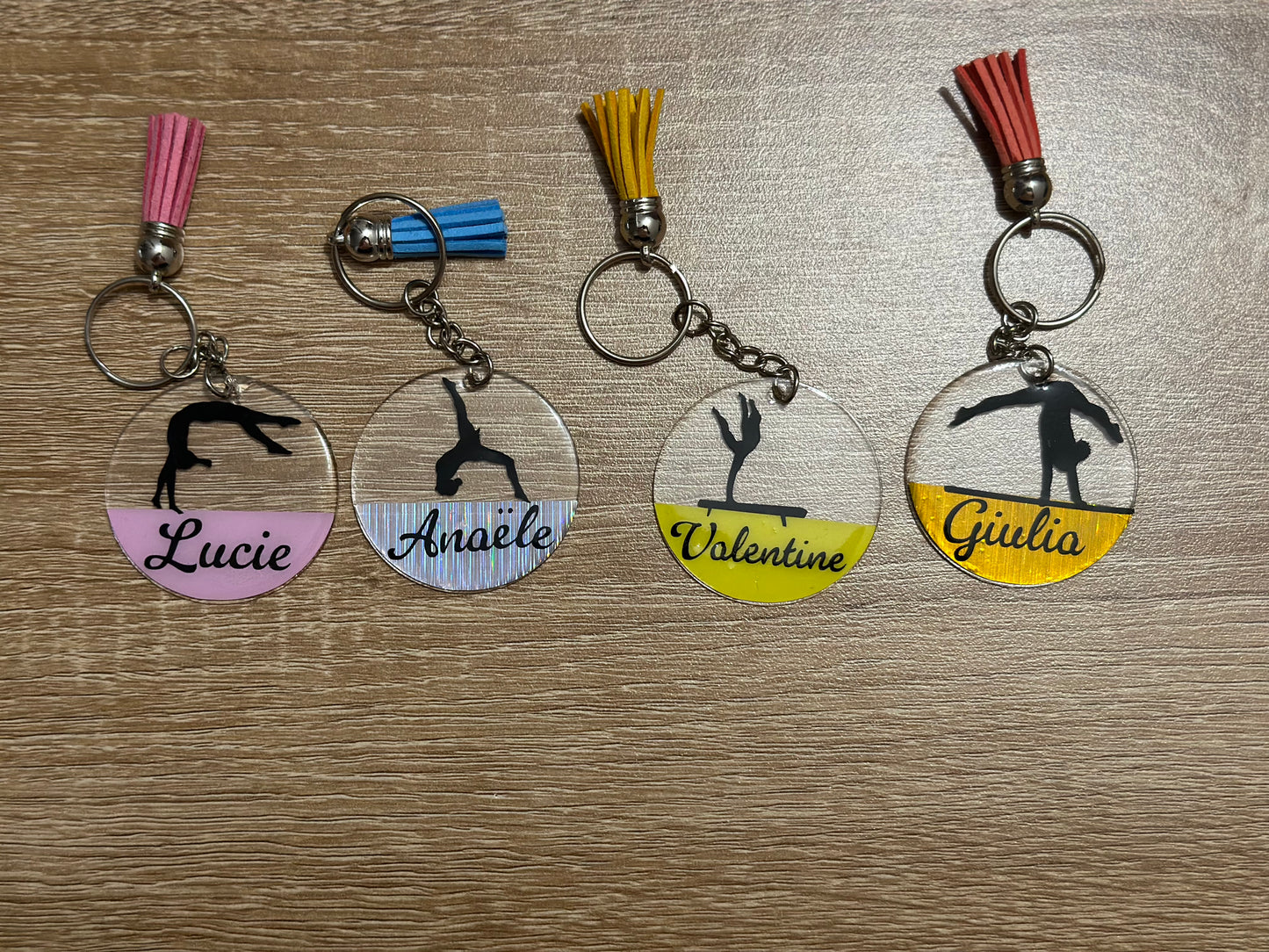 Porte clés gymnastique Féminine