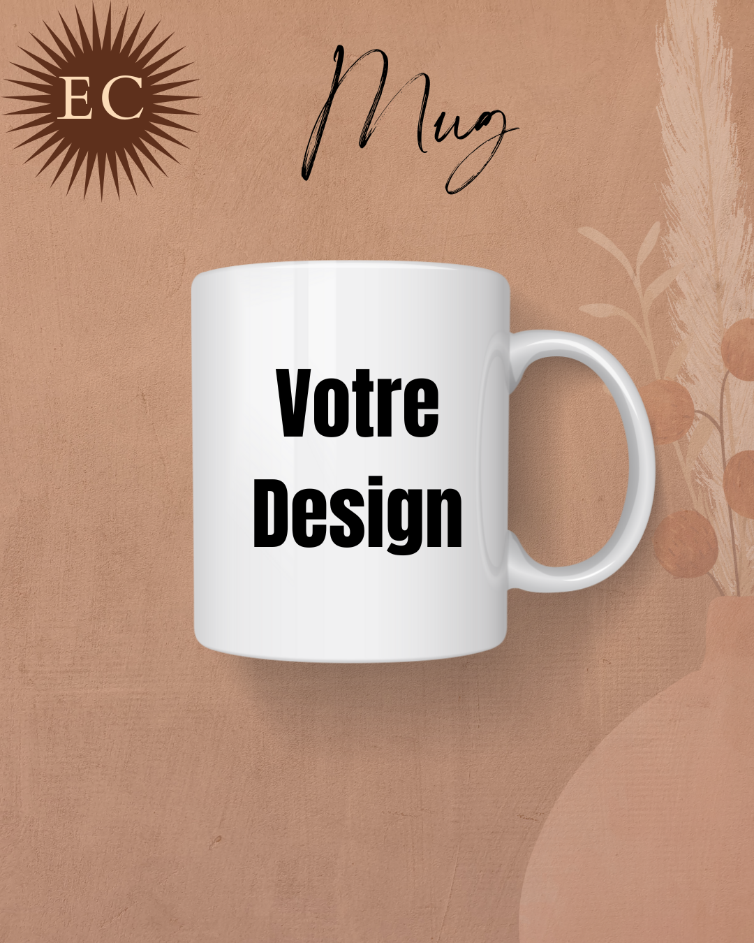 ☕ Mug personnalisé - Votre Design, Votre Style