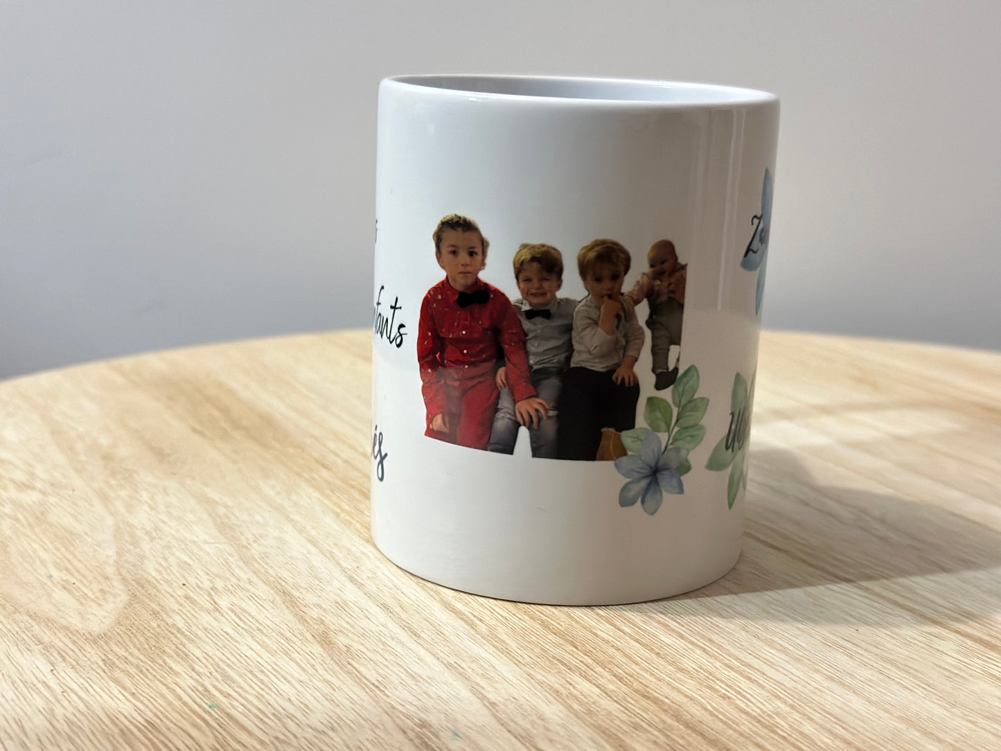 Mug personnalisé petits enfants