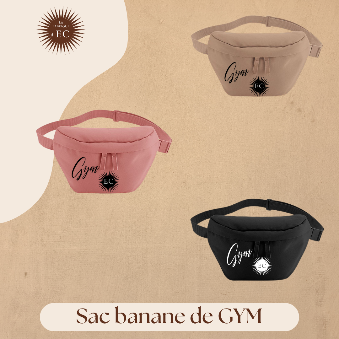 Sac banane de GYM – 3 coloris au choix