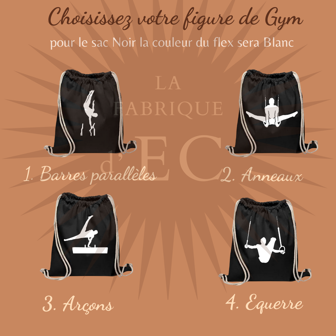 Sac de GYM GAM NOIR