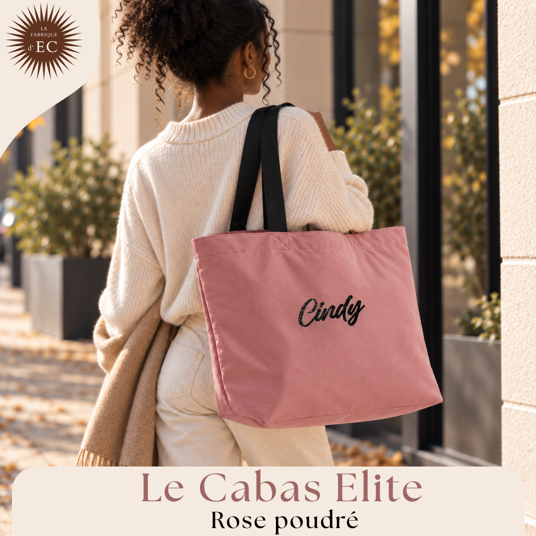 Le Cabas Élite – Rose poudré