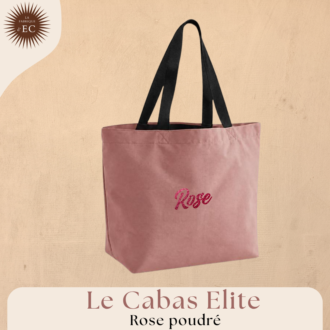 Le Cabas Élite – Rose poudré