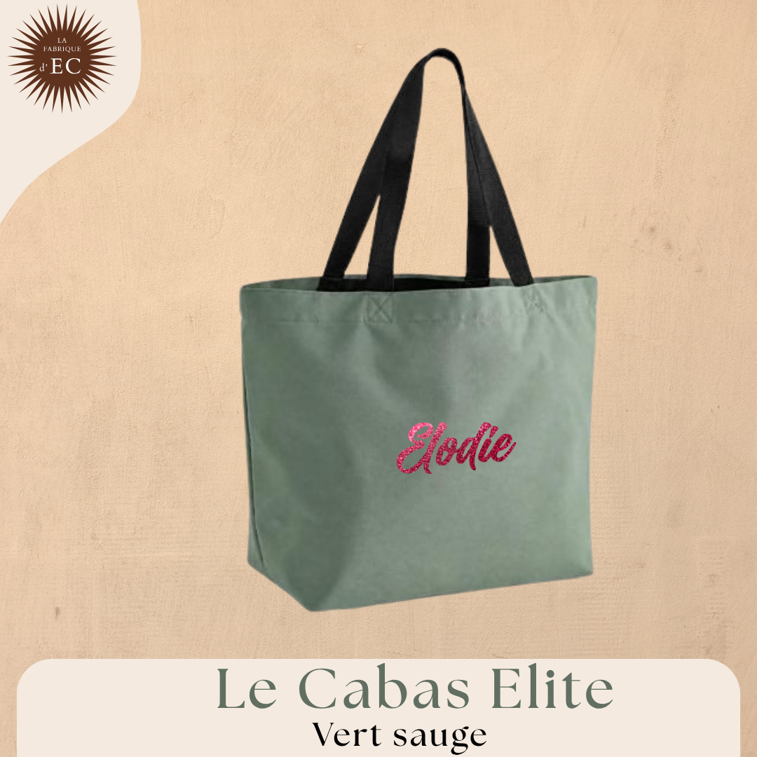 Le Cabas Élite – Vert sauge