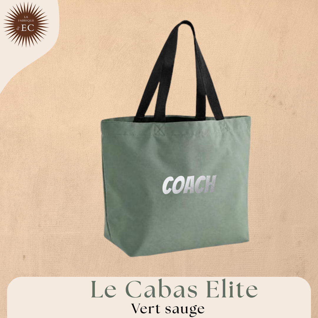 Le Cabas Élite – Vert sauge