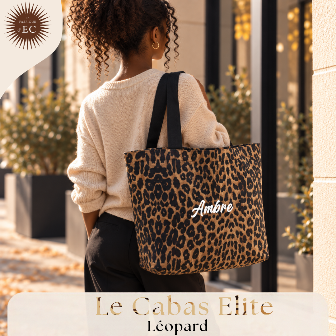 Le Cabas Élite – Léopard