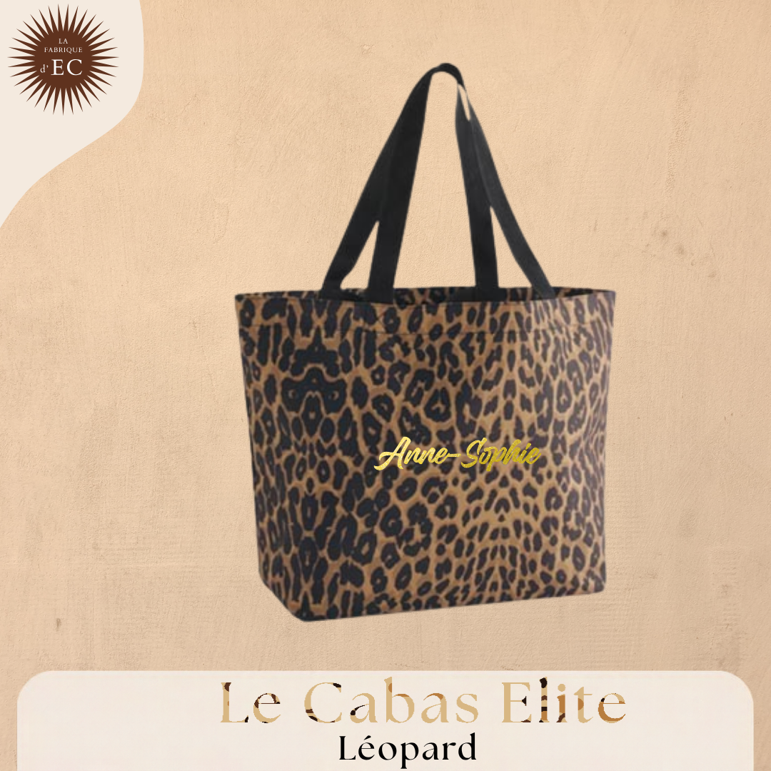 Le Cabas Élite – Léopard