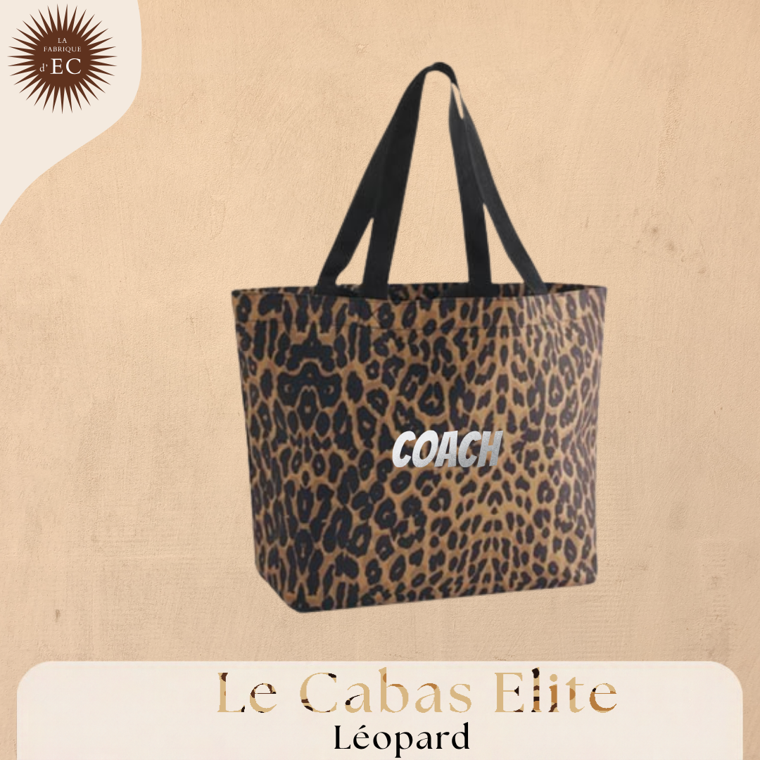 Le Cabas Élite – Léopard