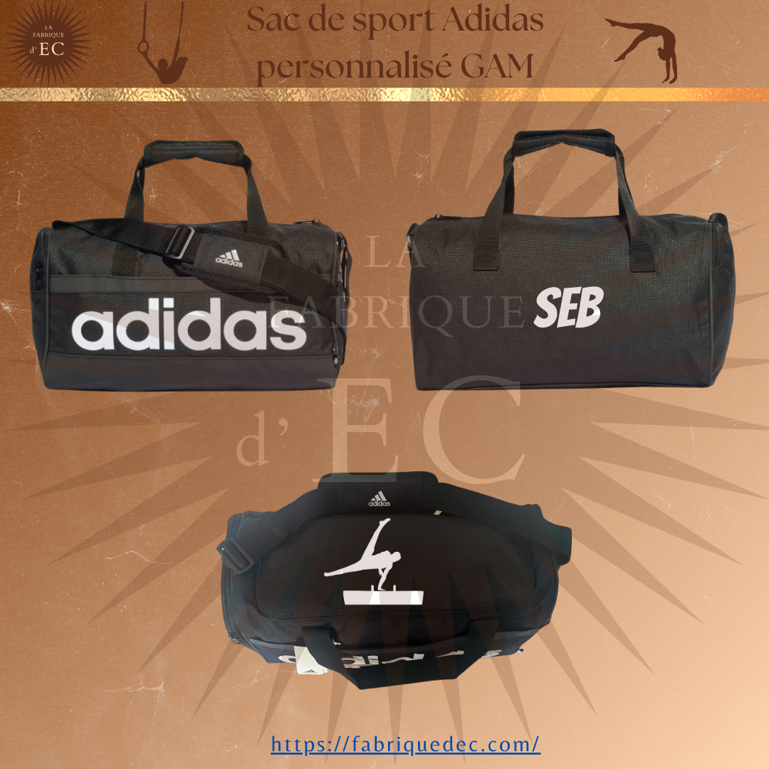 Sac de sport Adidas - 25L Personnalisé pour la GYM