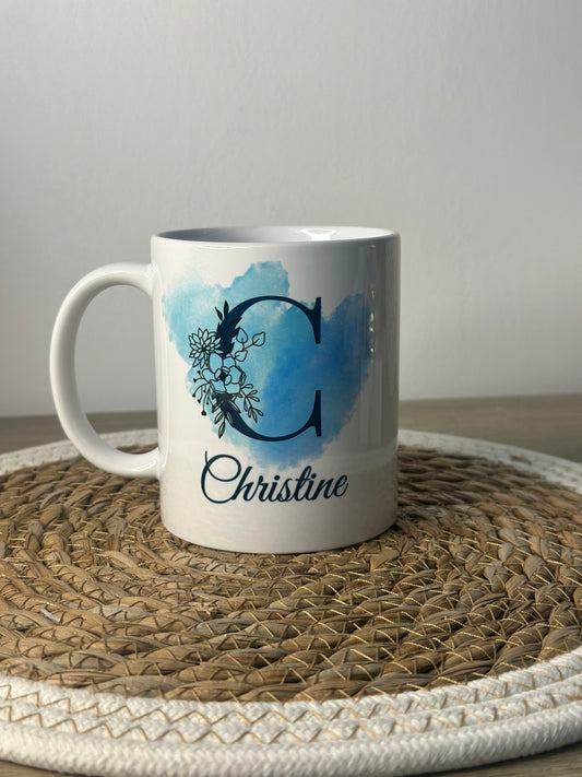 Mug personnalisé Bleu