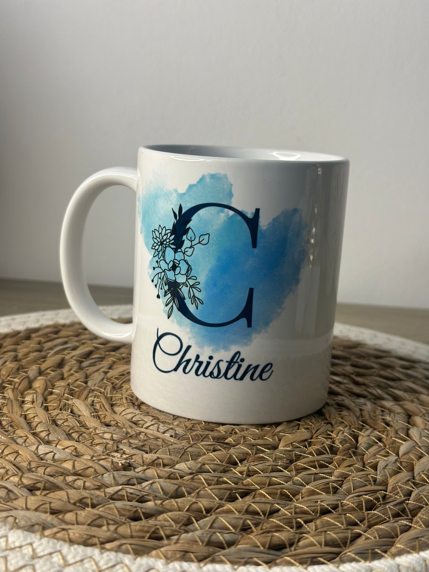 Mug personnalisé Bleu