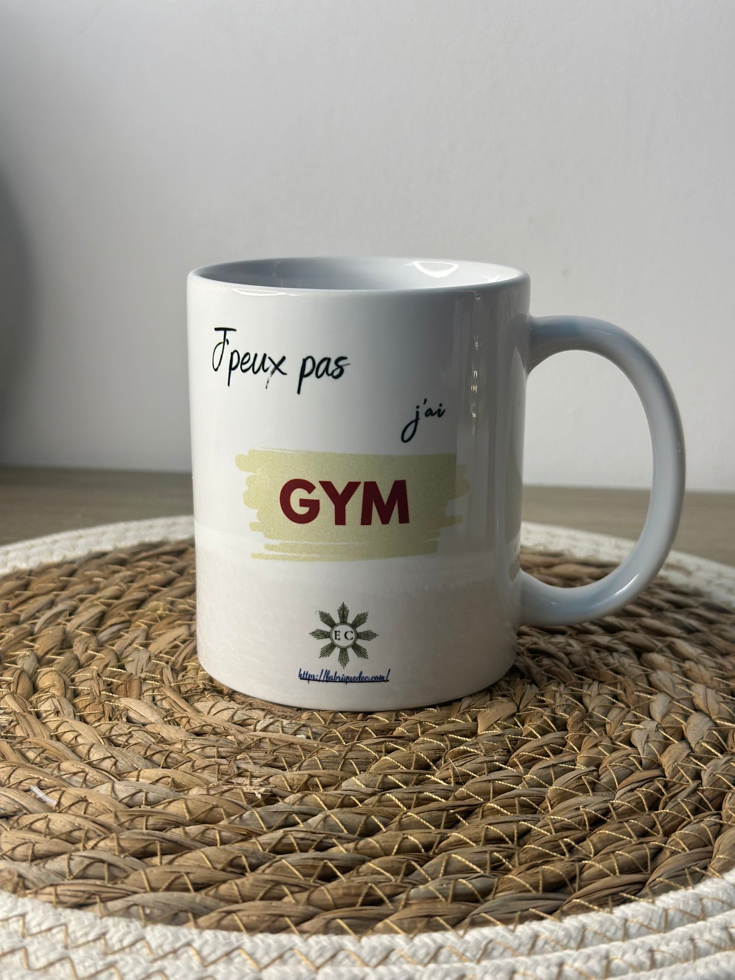 Le mug du gymnaste