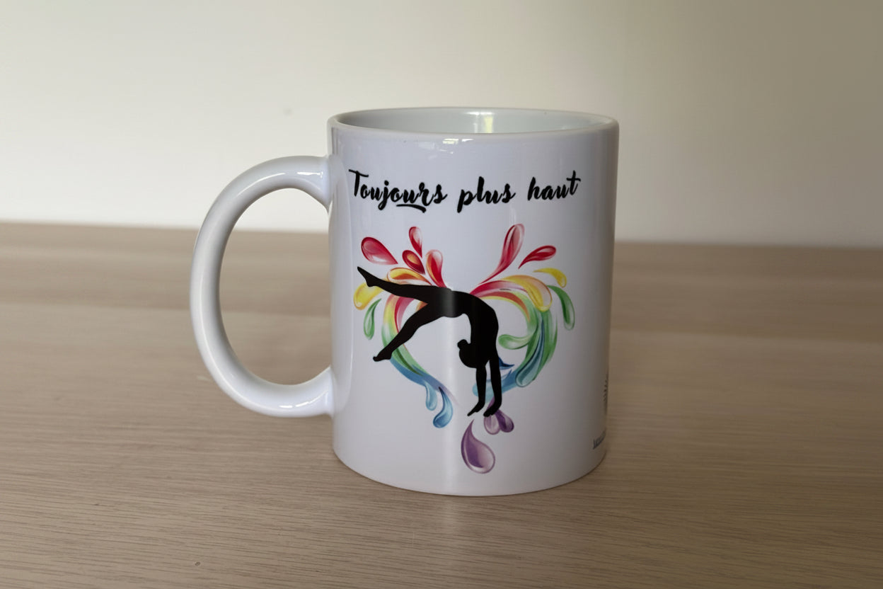 Le Mug gymnastique coeur 🌈