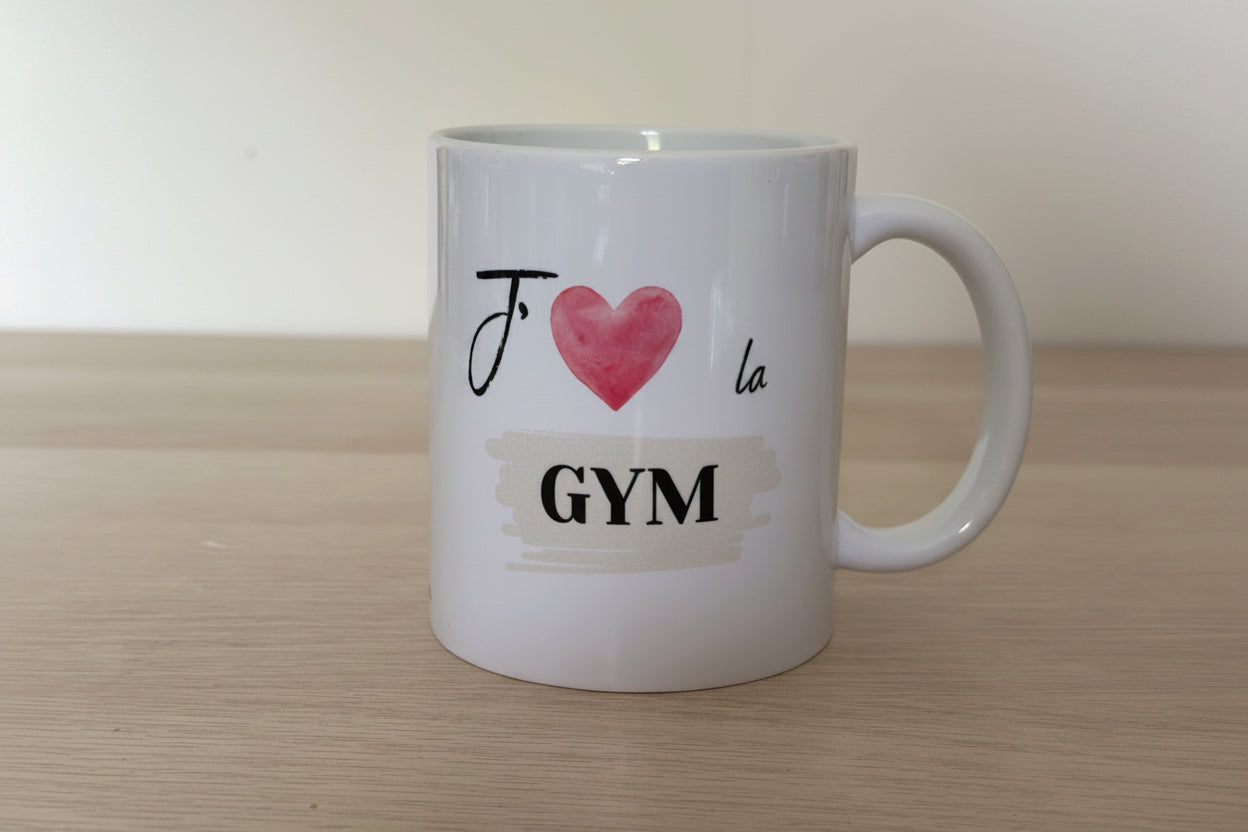 Le Mug gymnastique coeur 🌈
