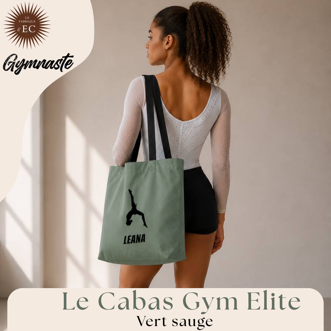 Le Cabas Gym Élite – Vert sauge